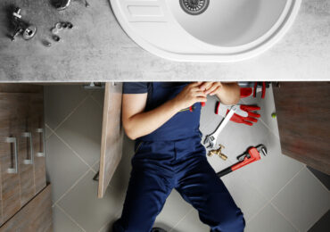 Plumber Under Sink